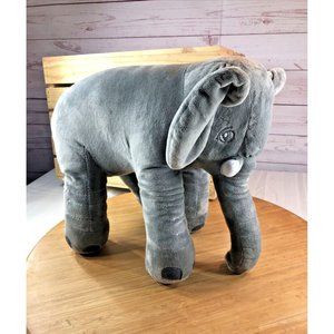 GRIFIL ZERO Big Elephant Stuffed Animal Plush Toy 14"X 13" Long Sit or stand